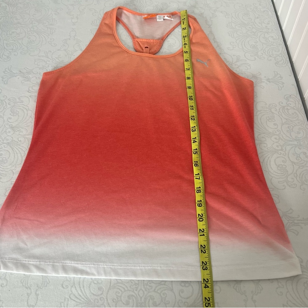 Puma Racerback Ombre Tank Top Size Medium - Picture 8 of 10